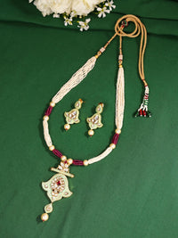 Thumbnail for High Quality Traditional Kundan Necklace Set