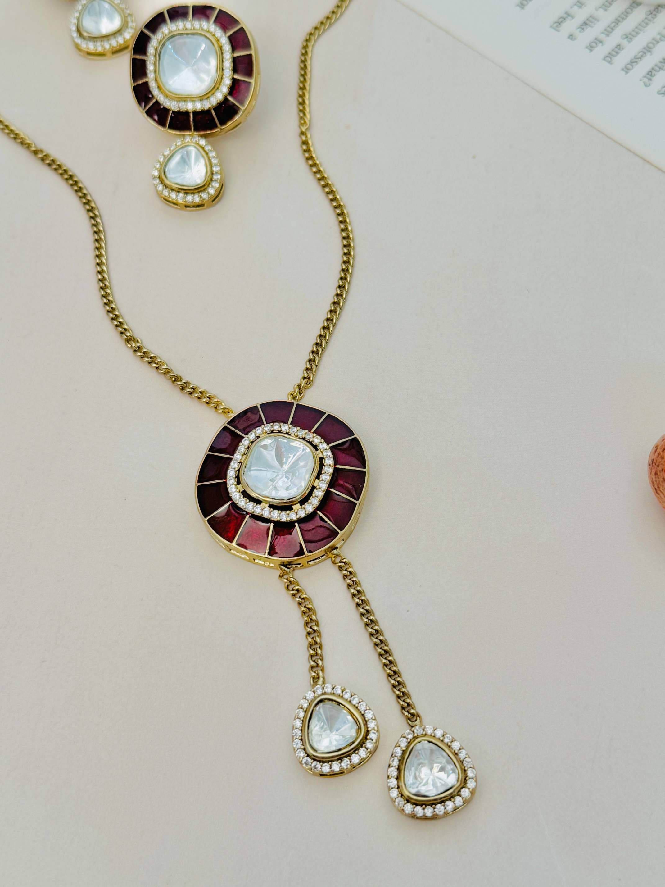 Necklace With Earring
