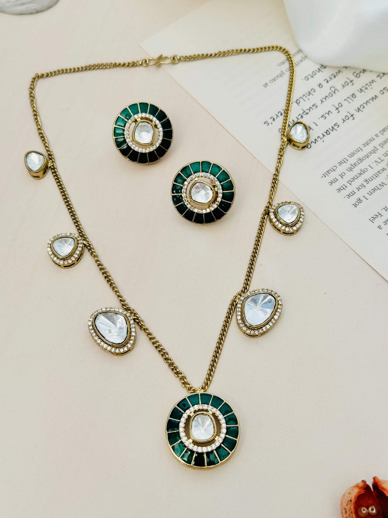 Necklace With Earring