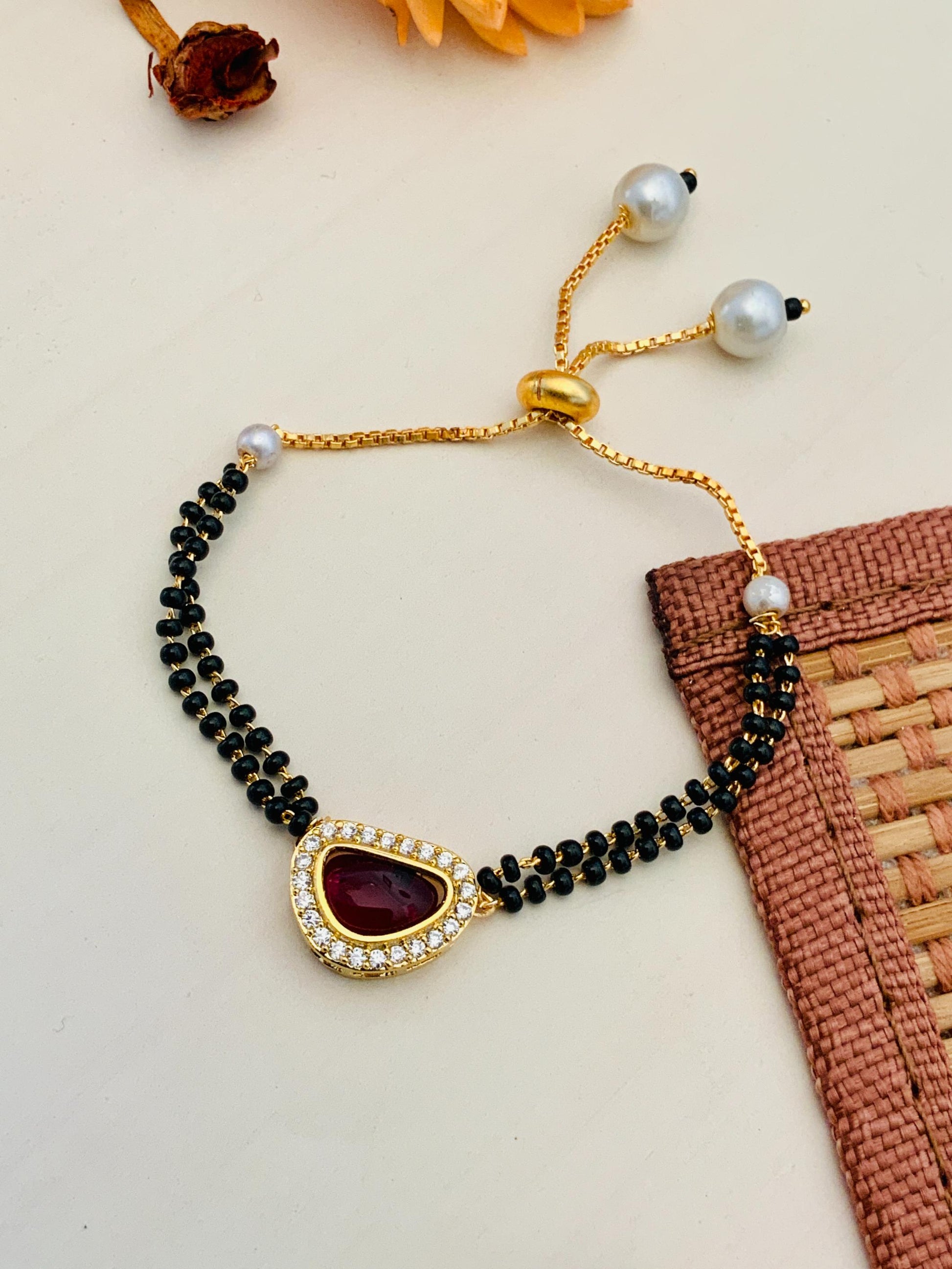 Hand Mangalsutra Design