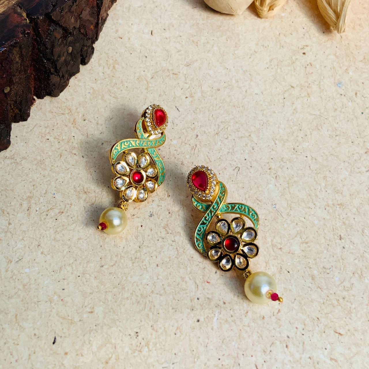 High Quality Versatile Kundan Necklace & Earring