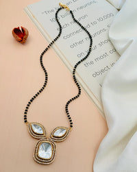 Thumbnail for Gold Plated Polki Mangalsutra