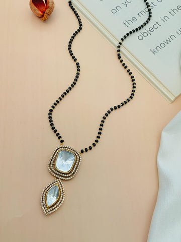 Gold Plated Polki Mangalsutra