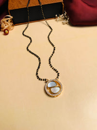 Thumbnail for Elegant Mother Pearl Gold Plated Mangalsutra