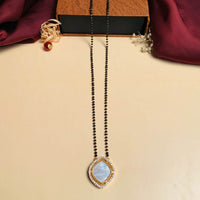 Thumbnail for Charming Mother Pearl Gold Plated Mangalsutra - Abdesignsjewellery