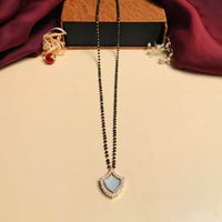 Thumbnail for Beautiful Mother Pearl Gold Plated Mangalsutra - Abdesignsjewellery