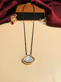 Thumbnail for Attractive Mother Pearl Gold Plated Mangalsutra - Abdesignsjewellery