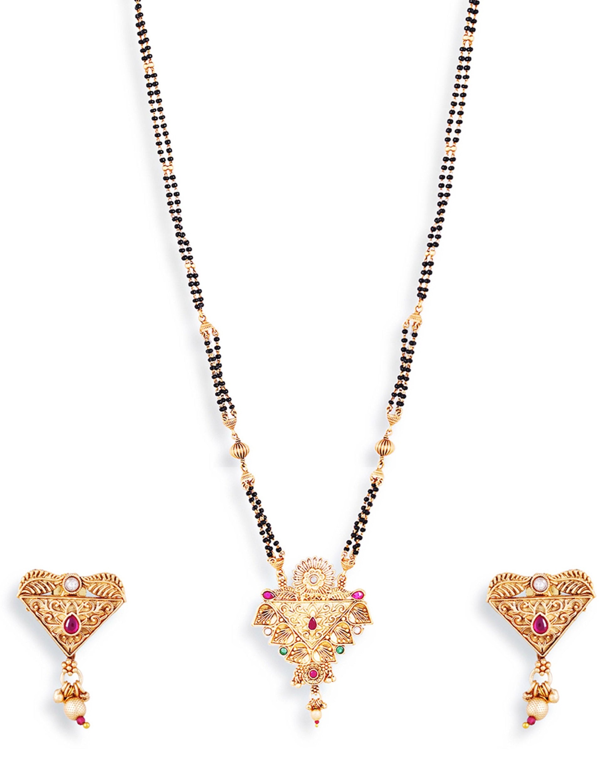 Mangalsutra With Earring