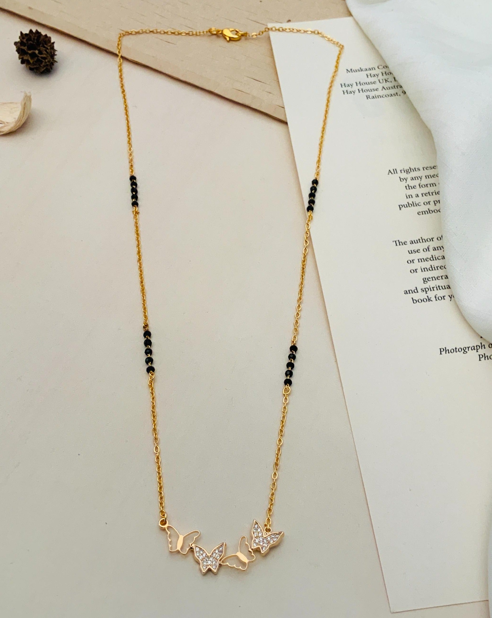 Gold plated Mangalsutra 