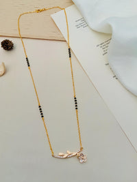 Thumbnail for Gold Plated American Diamond Mangalsutra