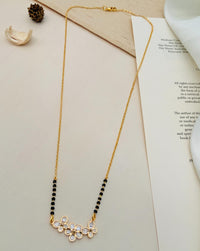 Thumbnail for Gold Plated American Diamond Mangalsutra