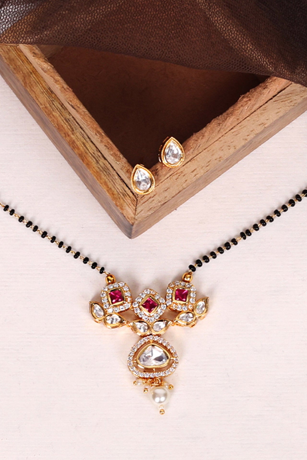 Mangalsutra With Earring