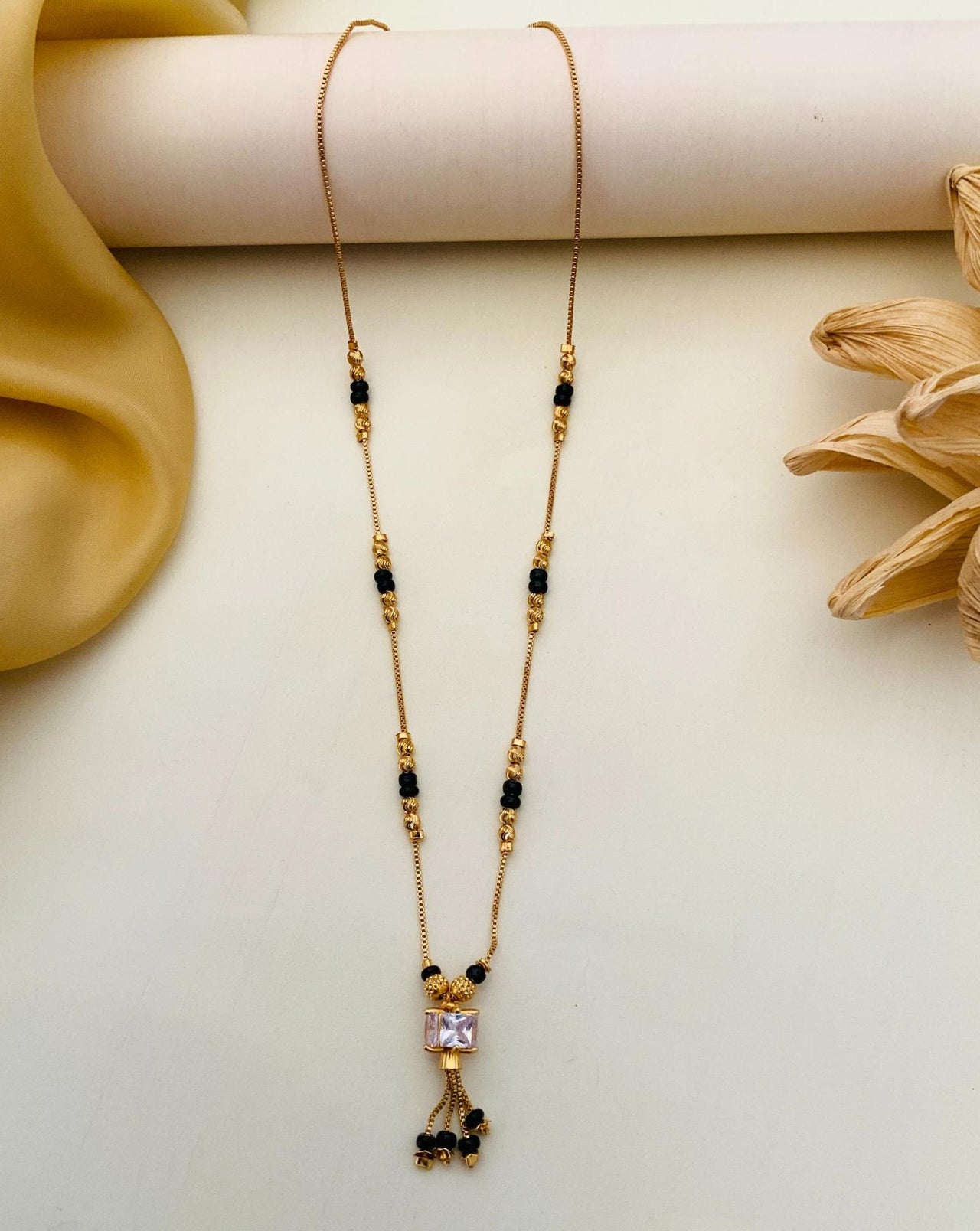 High Quality Fancy Gold Plated Mangalsutra