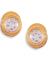Thumbnail for Charismatic Gold Polki Kundan Glass Drop Mangalsutra - Abdesignsjewellery