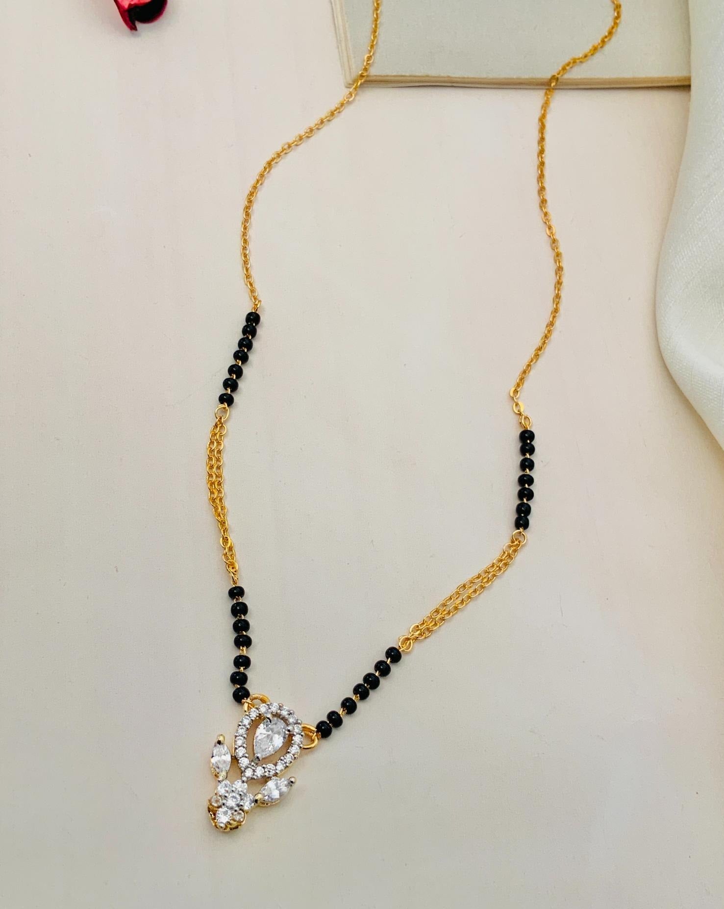 American Diamond Mangalsutra