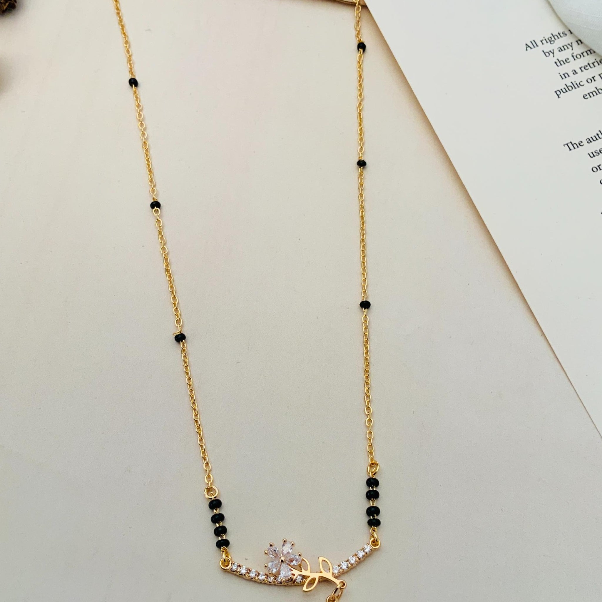 American Diamond Mangalsutra