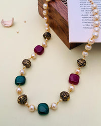 Thumbnail for Elegant Classic Jaipuri Beads Mala