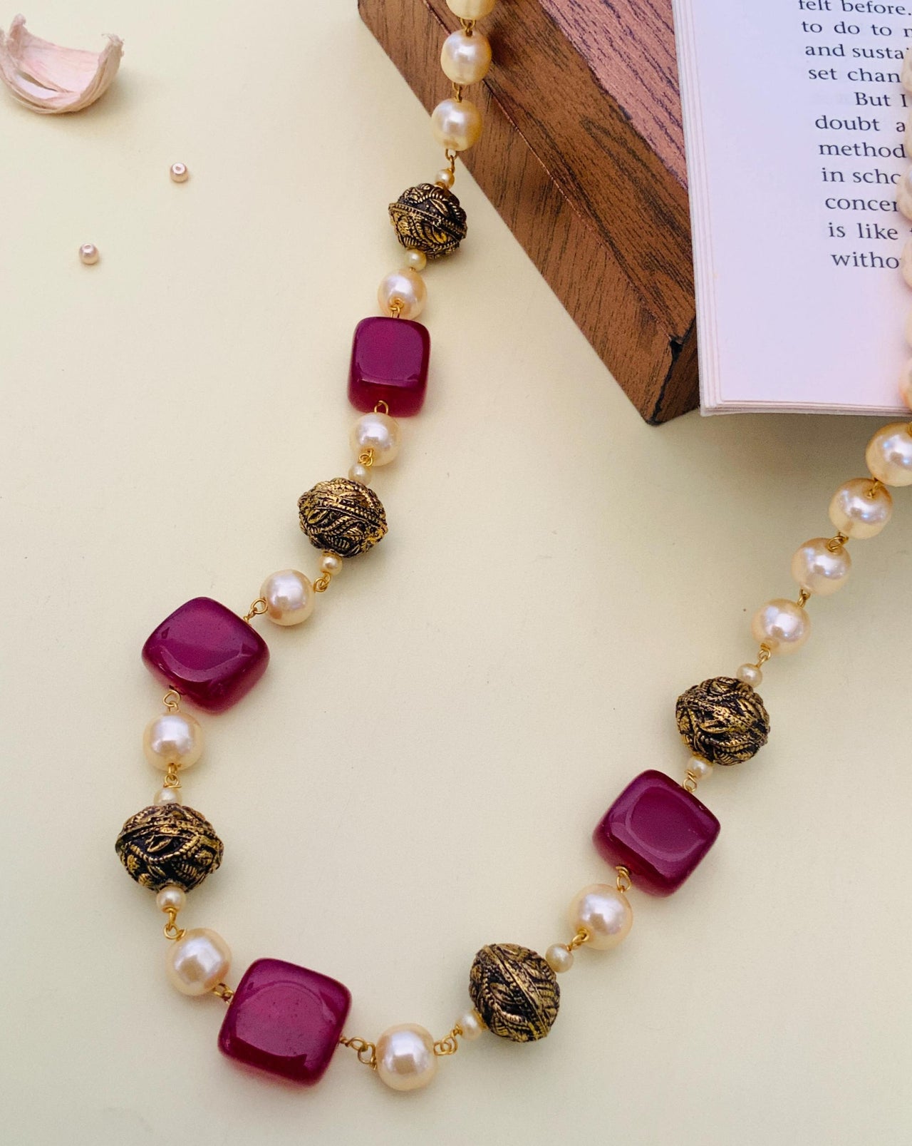 Elegant Classic Jaipuri Beads Mala