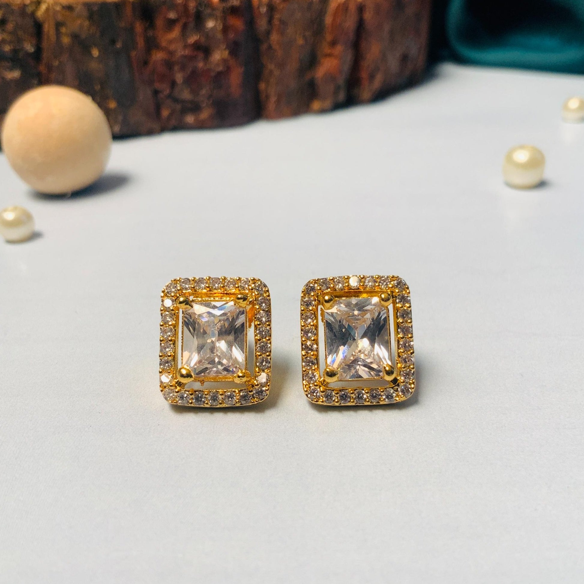 American Diamond Studs 