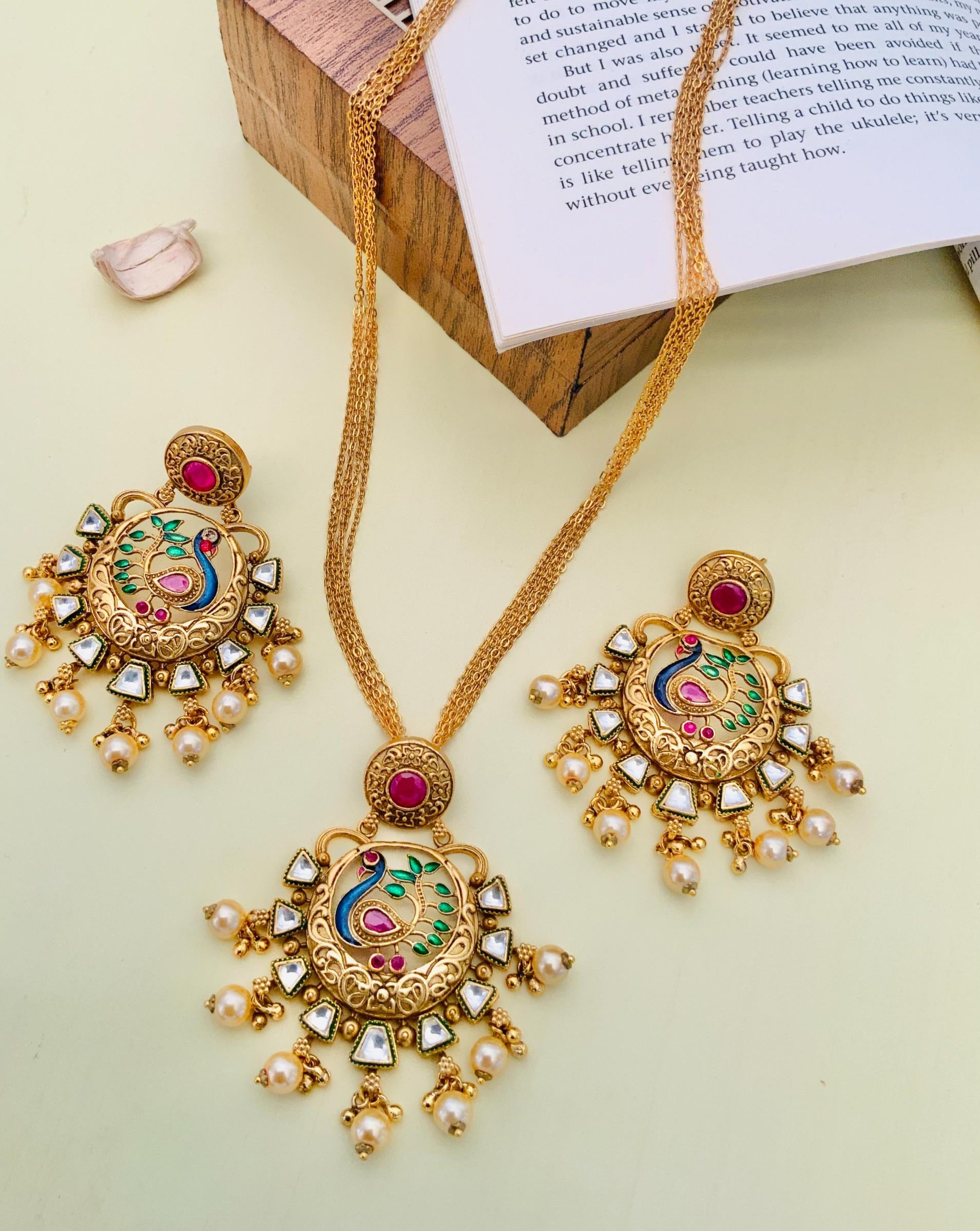 Peacock Necklace For Women 