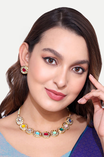 Navratna Necklace