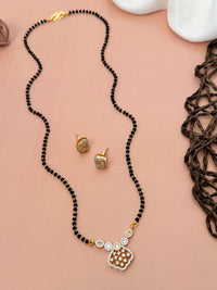 Thumbnail for Solitaire American Diamond Mangalsutra Set