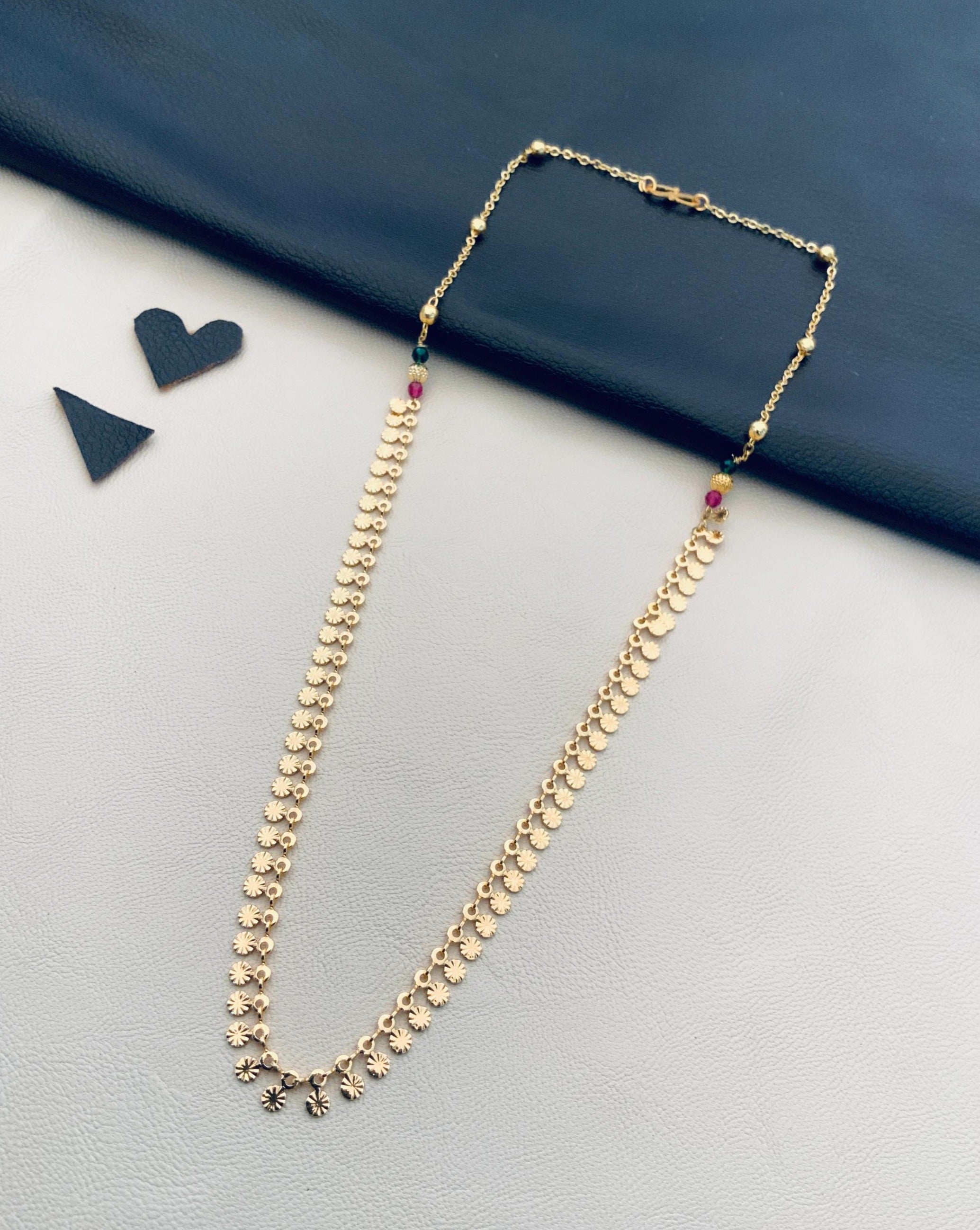 Gold Plated Pendant Chain 