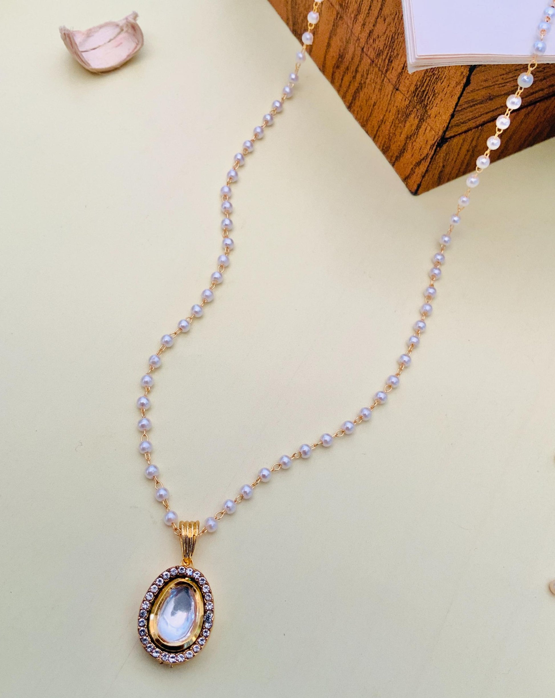 Pendant Chain With Earring 