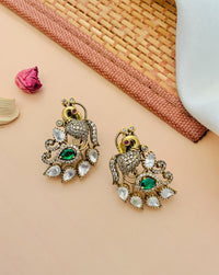 Thumbnail for Peacock Stud Earring