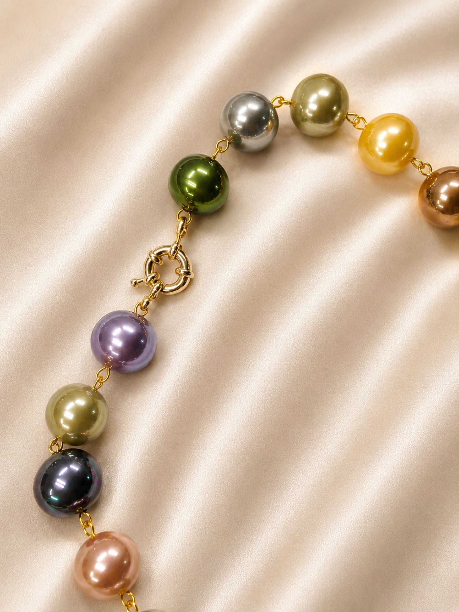 Freshwater Pearl Mala Set – Pastel Elegant Styling - jewellery by Abdesigns Jewellery