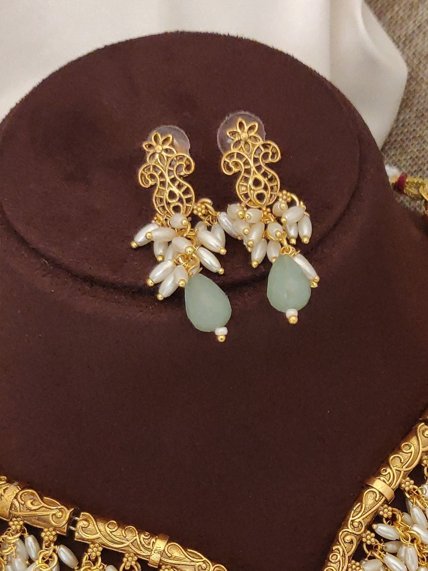 Abdesigns Gold Plated Necklace Set