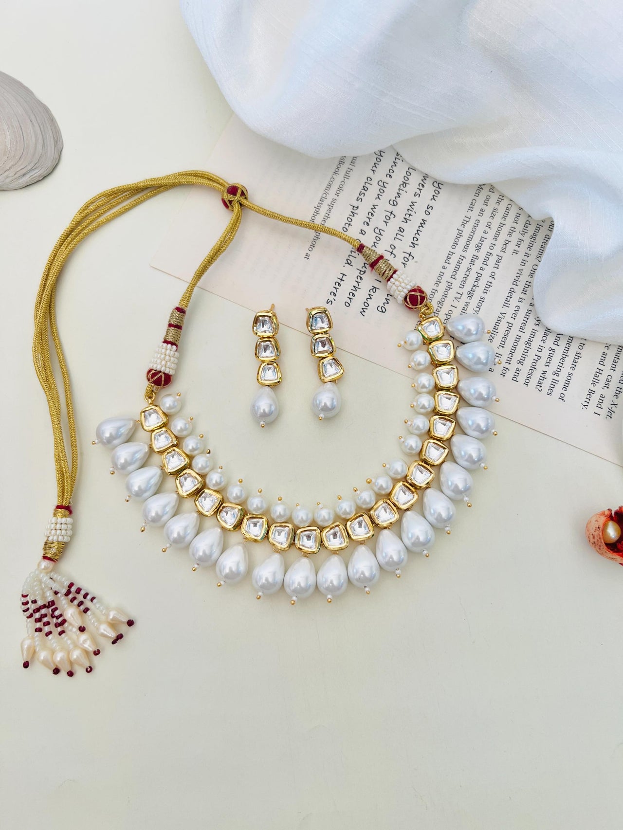 Necklace With Earring 