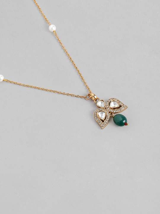 Jade Green Pendant Chain 