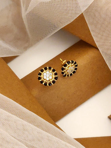 925 Sterling Silver Diamond Studs Earring