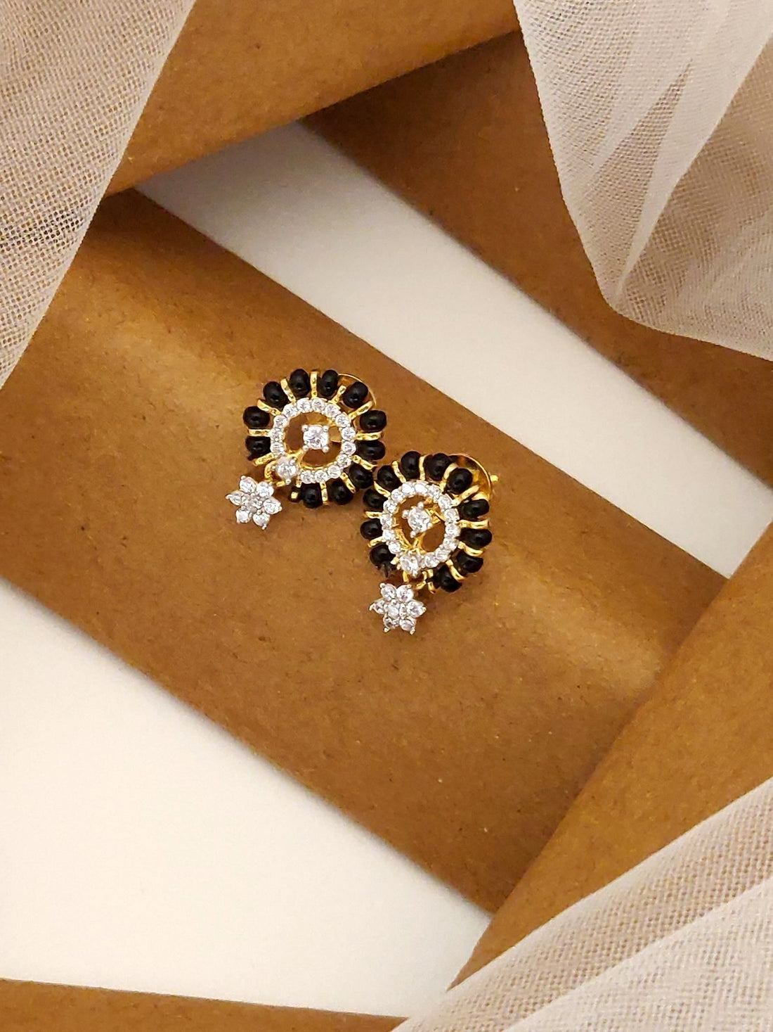 925 Sterling Silver Diamond Studs Earring