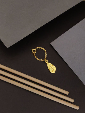 925 Sterling Silver Gold Plated Watch Charm