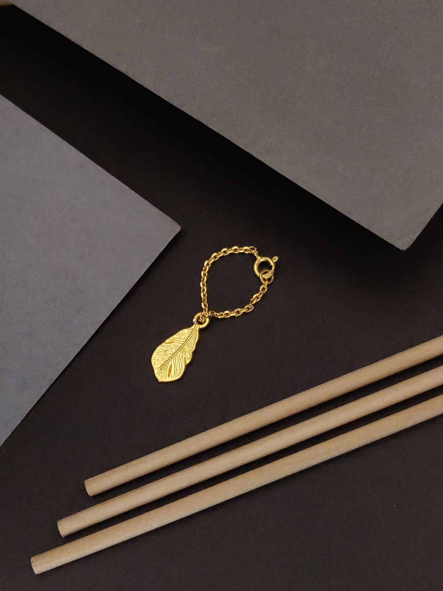 925 Sterling Silver Gold Plated Watch Charm