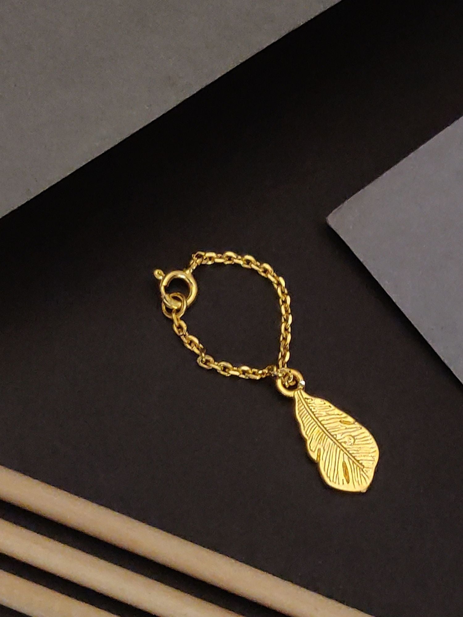 925 Sterling Silver Gold Plated Watch Charm