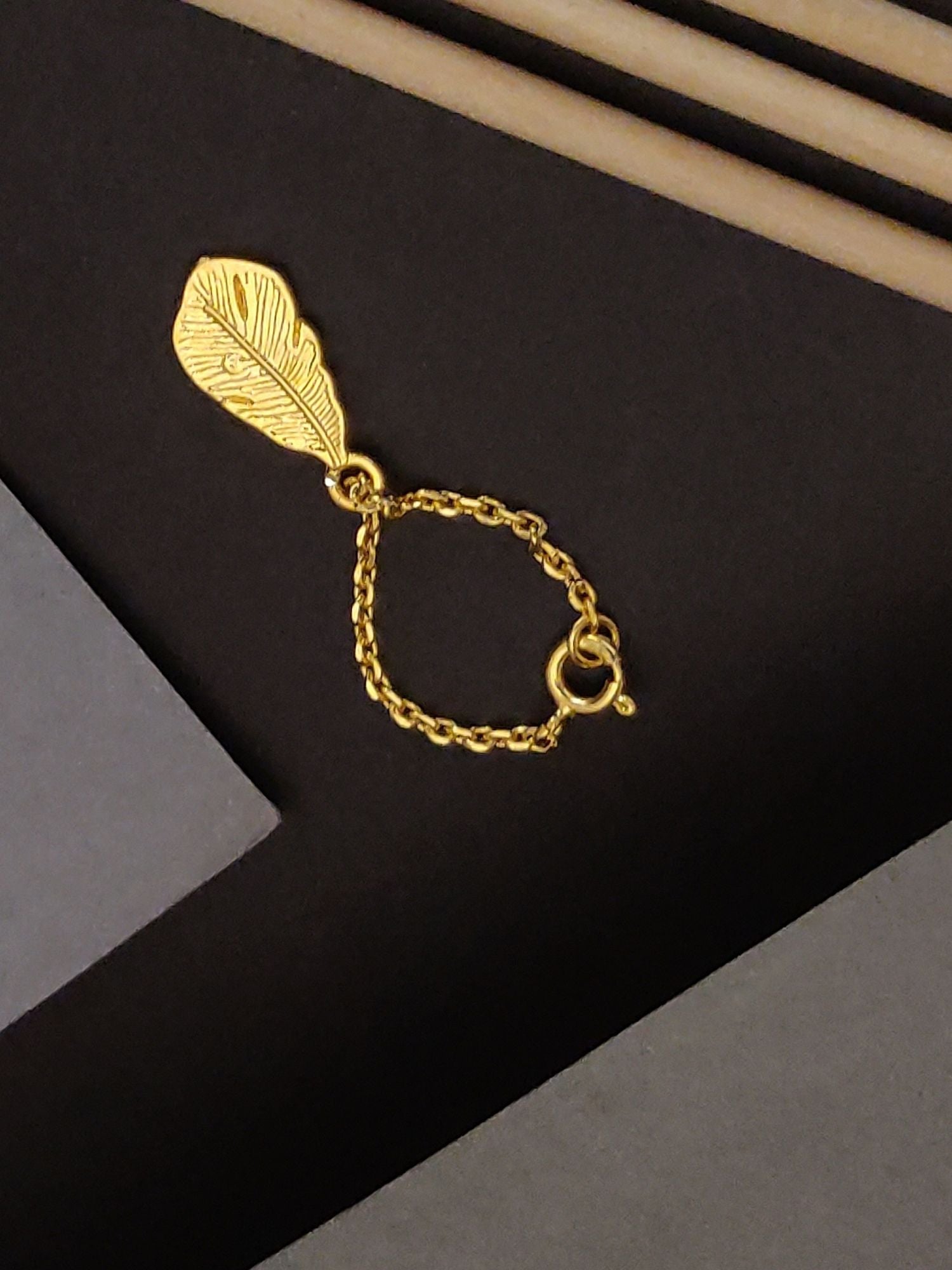 925 Sterling Silver Gold Plated Watch Charm