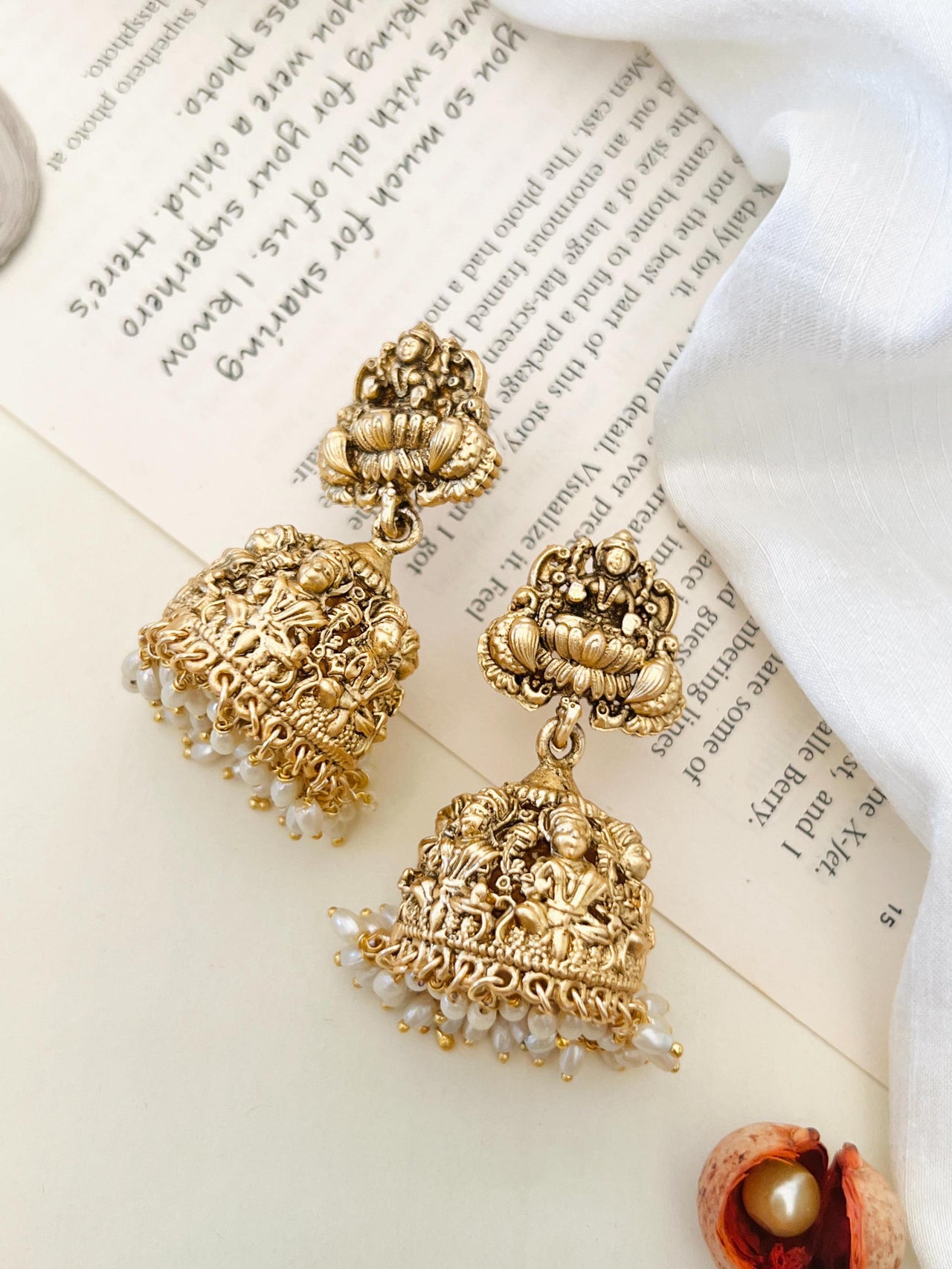 MattGold Plated Earring 