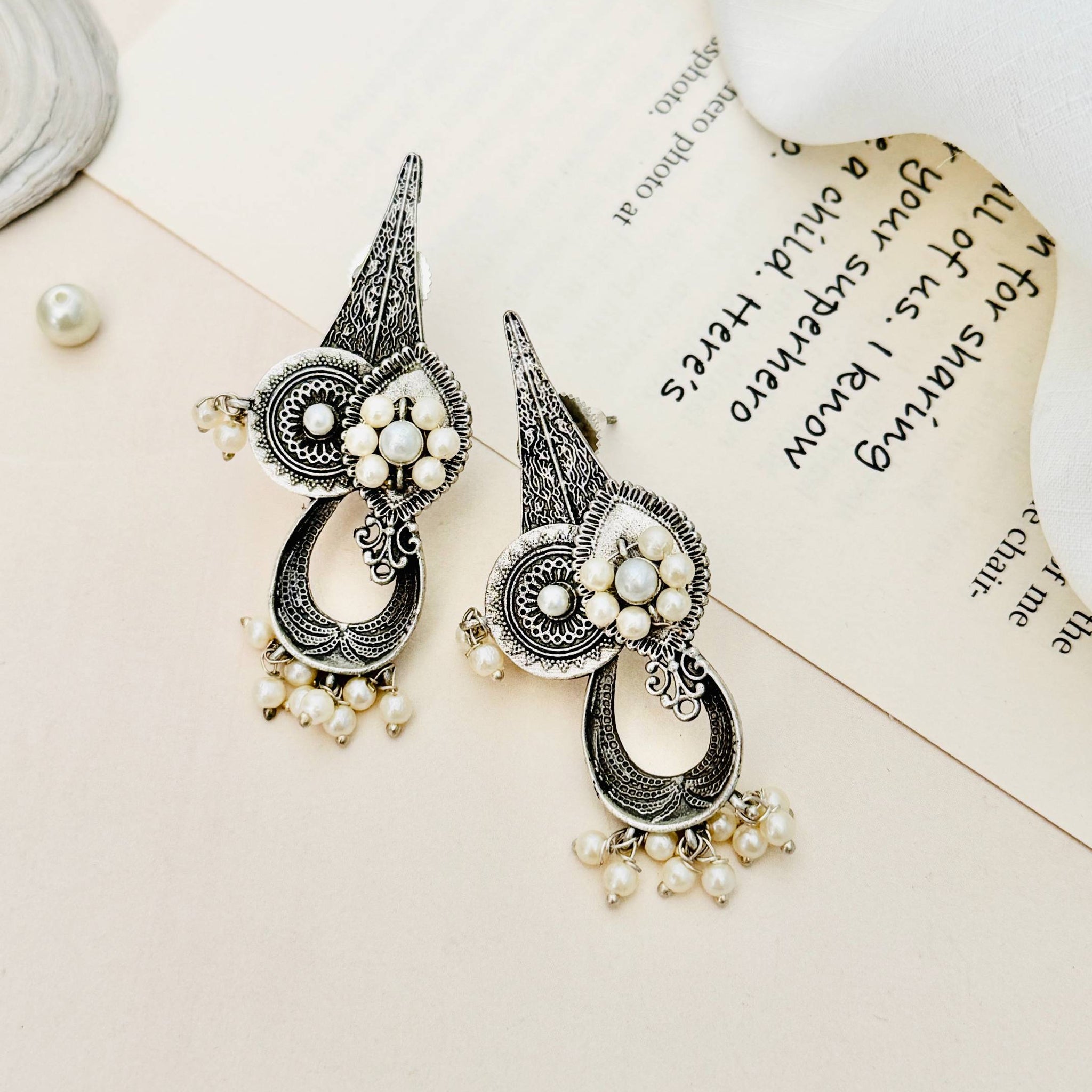 German Silver Earring 