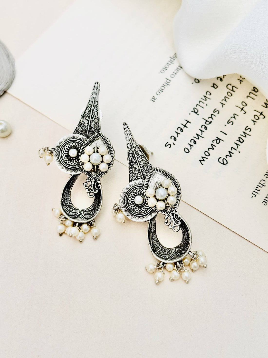 German Silver Earring 