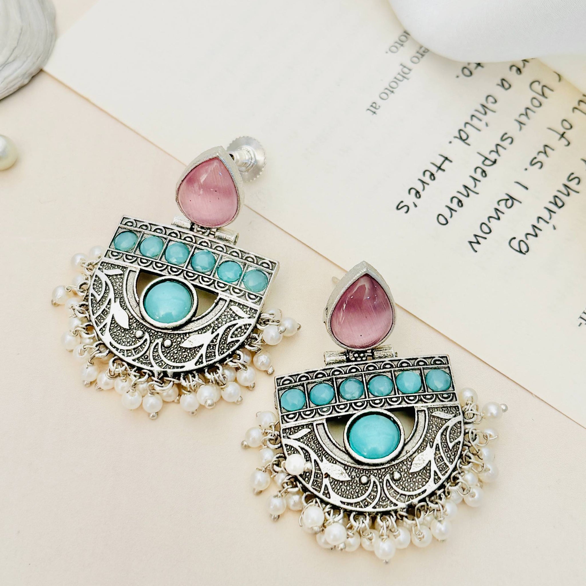 German Silver Earring 