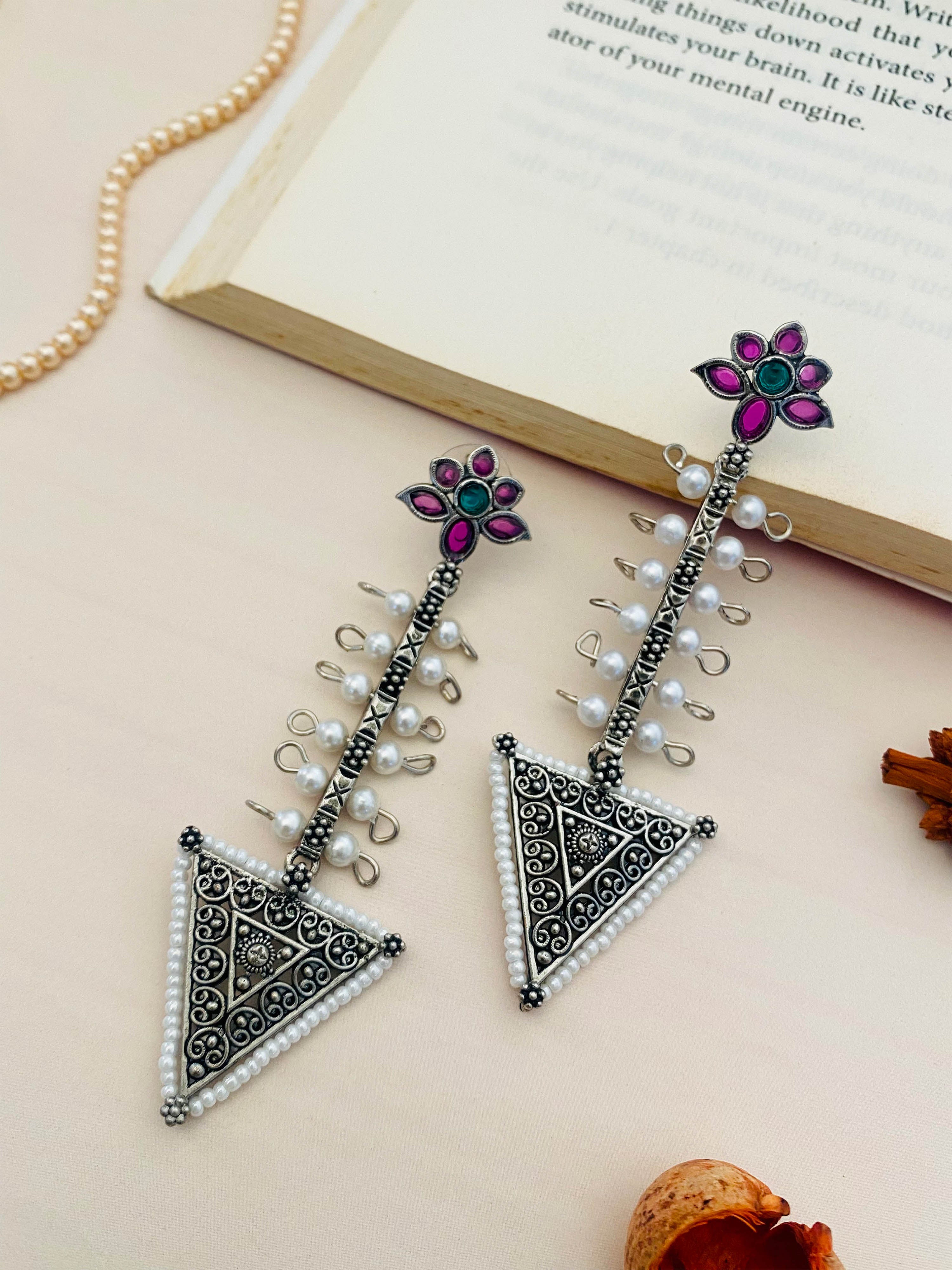 Abdesigns German Silver Earrings Collection 2024