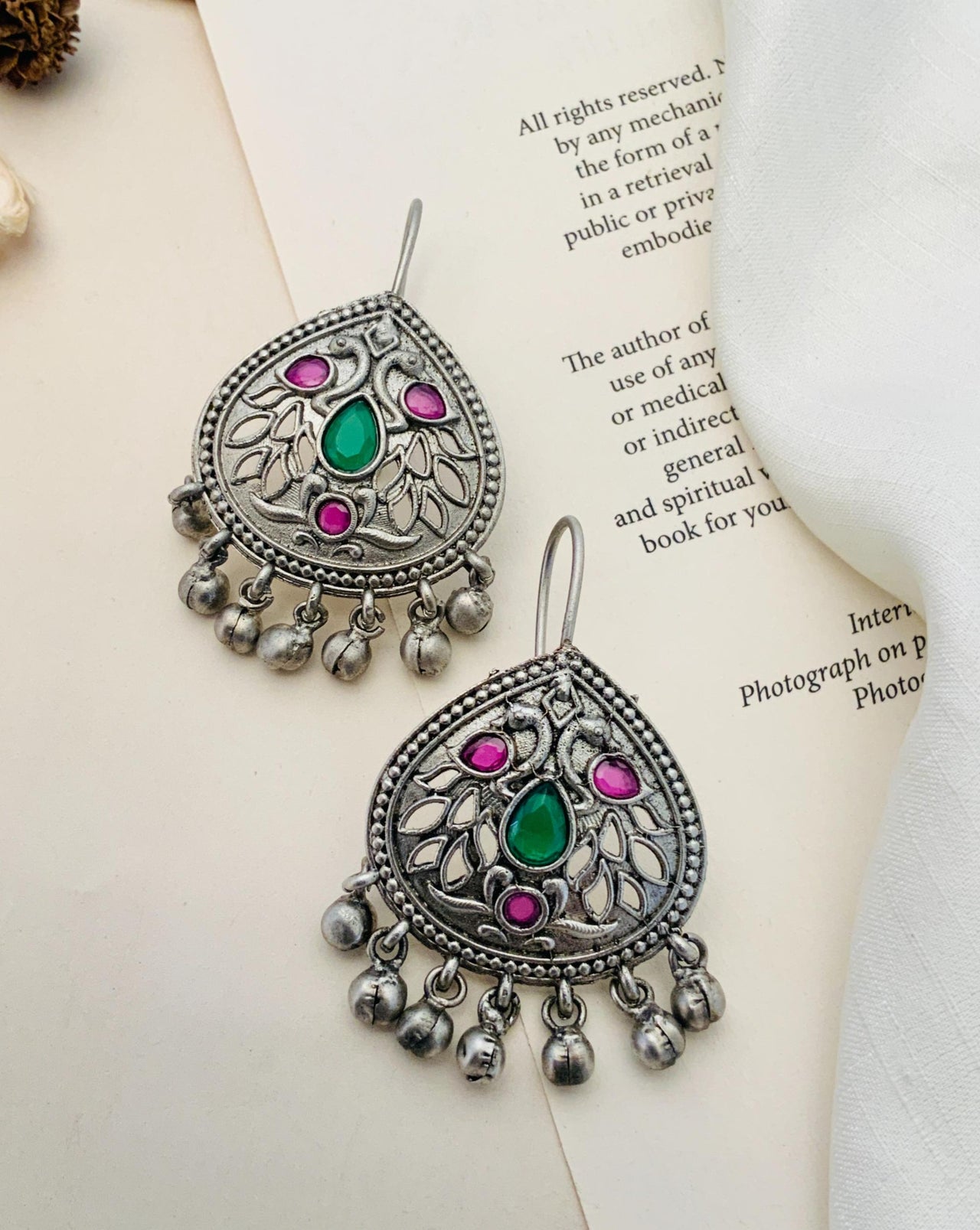 German Silver Earring