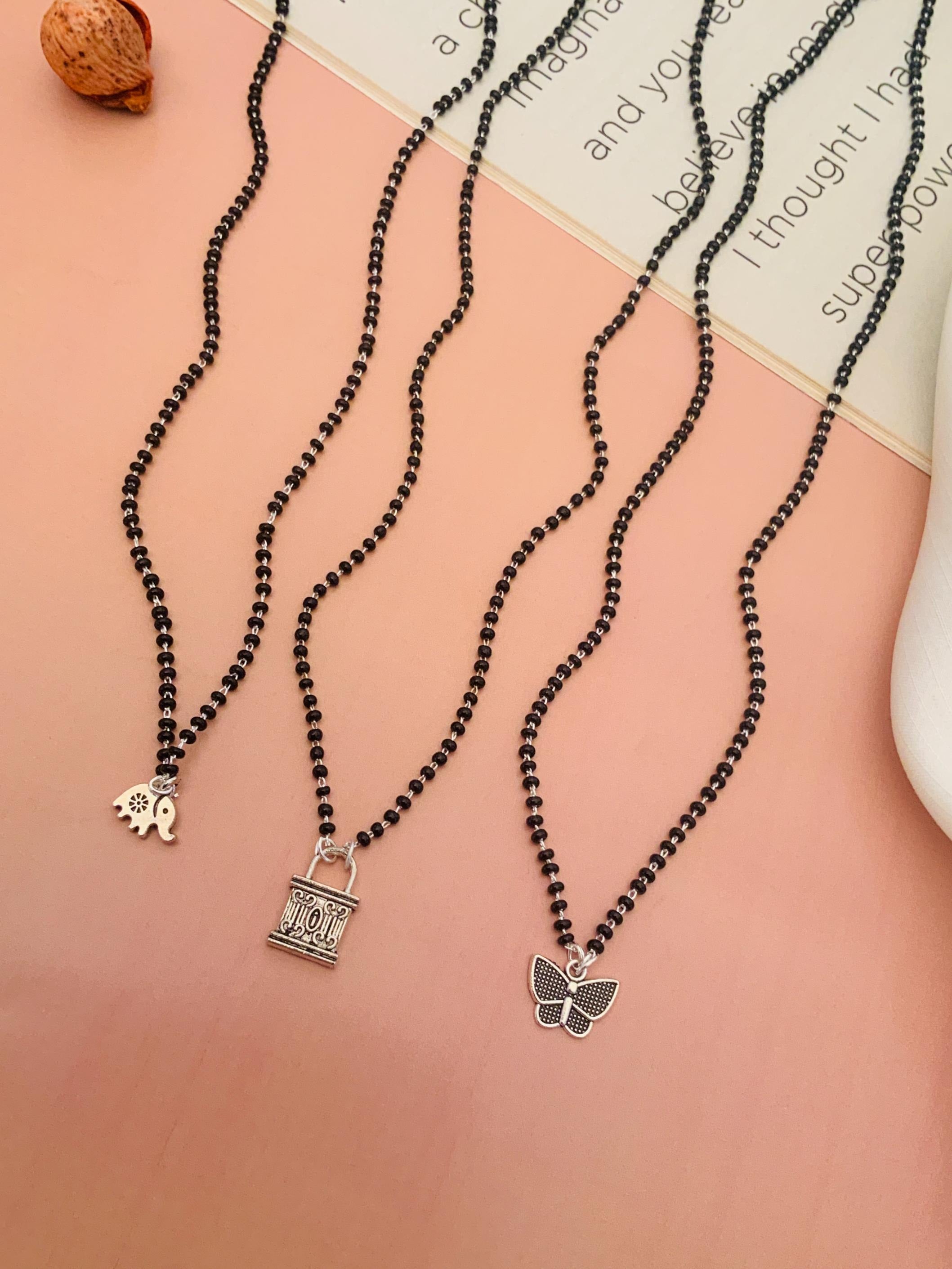 German Silver Plated Managalsutra Combo