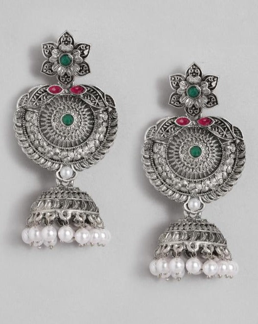 High-Quality Contemporary German Silver Earring
