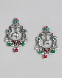 Thumbnail for Stunning High Quality Contemporary German Silver Earring