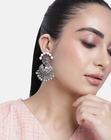 High Quality German Silver Earrings