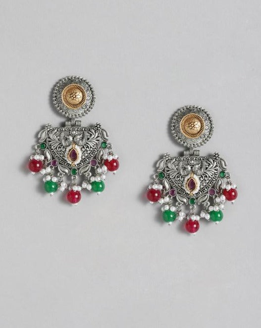 Timeless High-Quality German Silver Earring - earrings by Abdesigns Jewellery